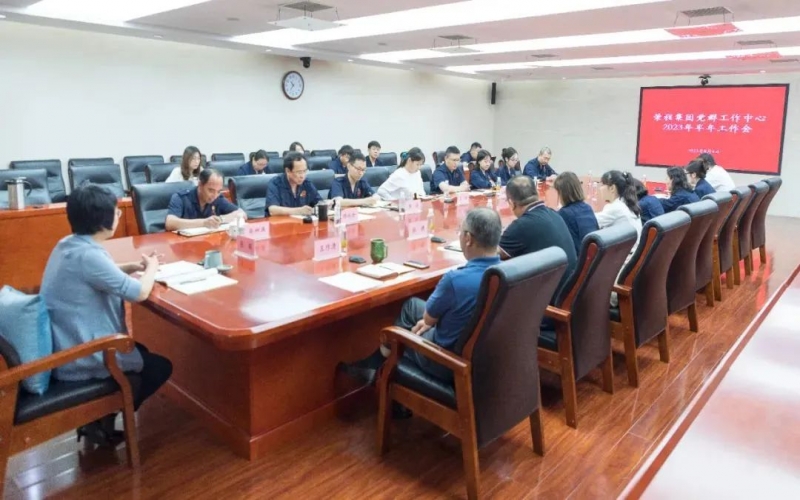 党建领航促发展 凝心聚力谱新篇 乐鱼官方网站集团党群工作中心召开2023年半年工作会