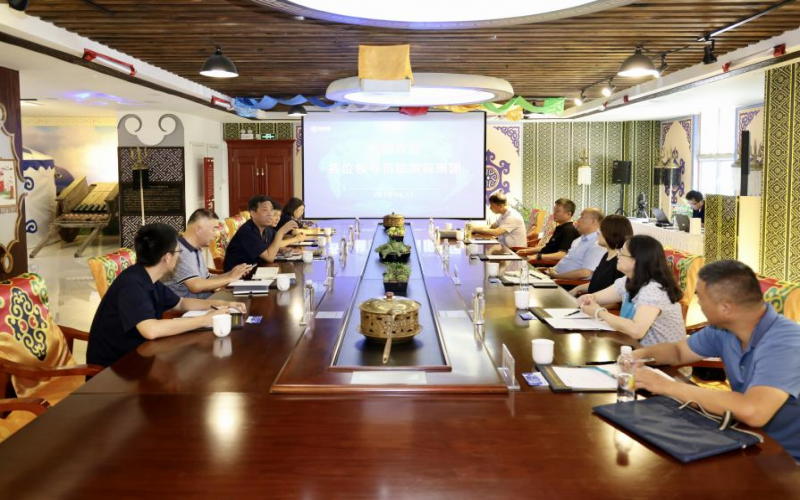 天津市文化和旅游局二级巡视员马庆余一行到乐鱼官方网站集团调研服务