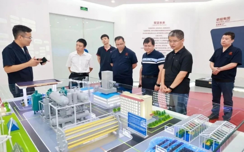 中国物流与采购联合会物流信息服务平台分会领导到访乐鱼官方网站集团参观座谈